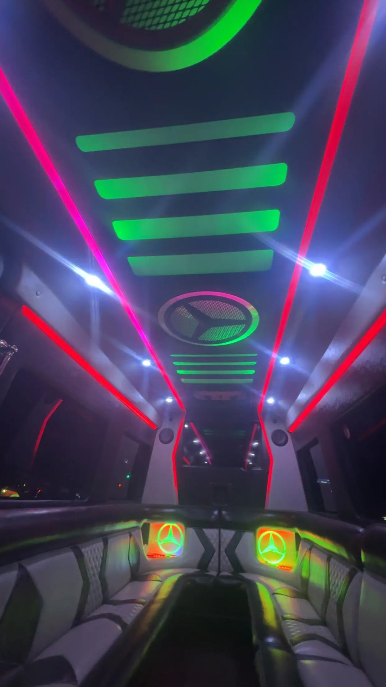 15 Passenger Black GMC Denali